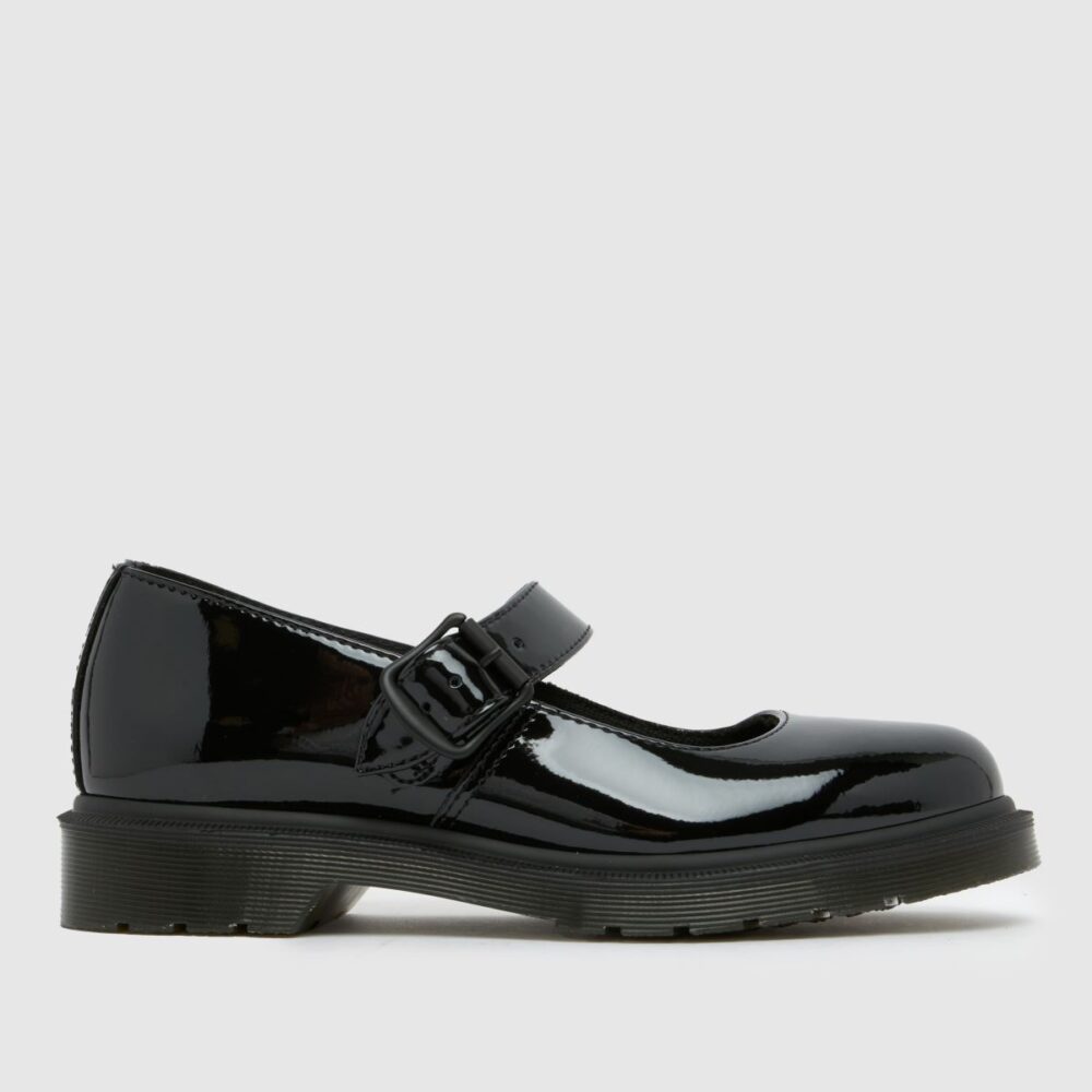 Mariel Patent Mary Jane in Black