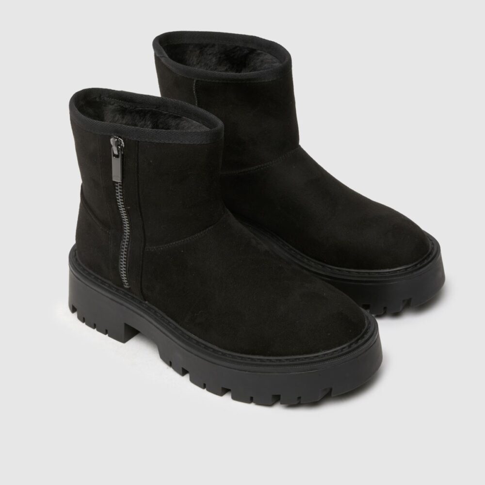 Carman Faux Furline in Black - Image 2