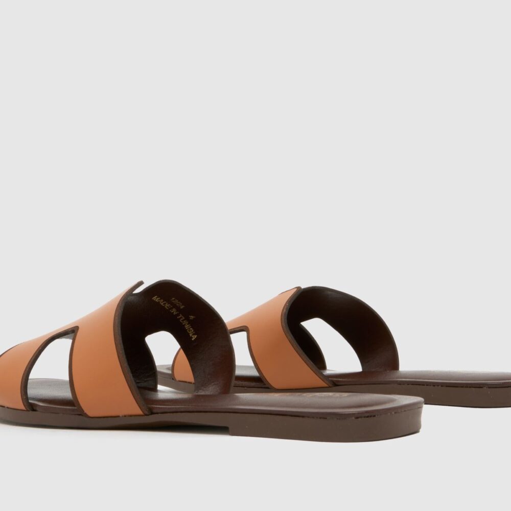 Tandra Leather Mule in Tan - Image 2